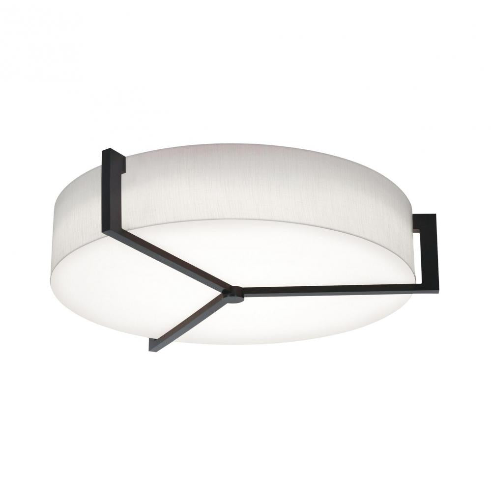 AFX APF2432MBES-LW Apex 27'' Med Base Flush Mount - ES w/ LW