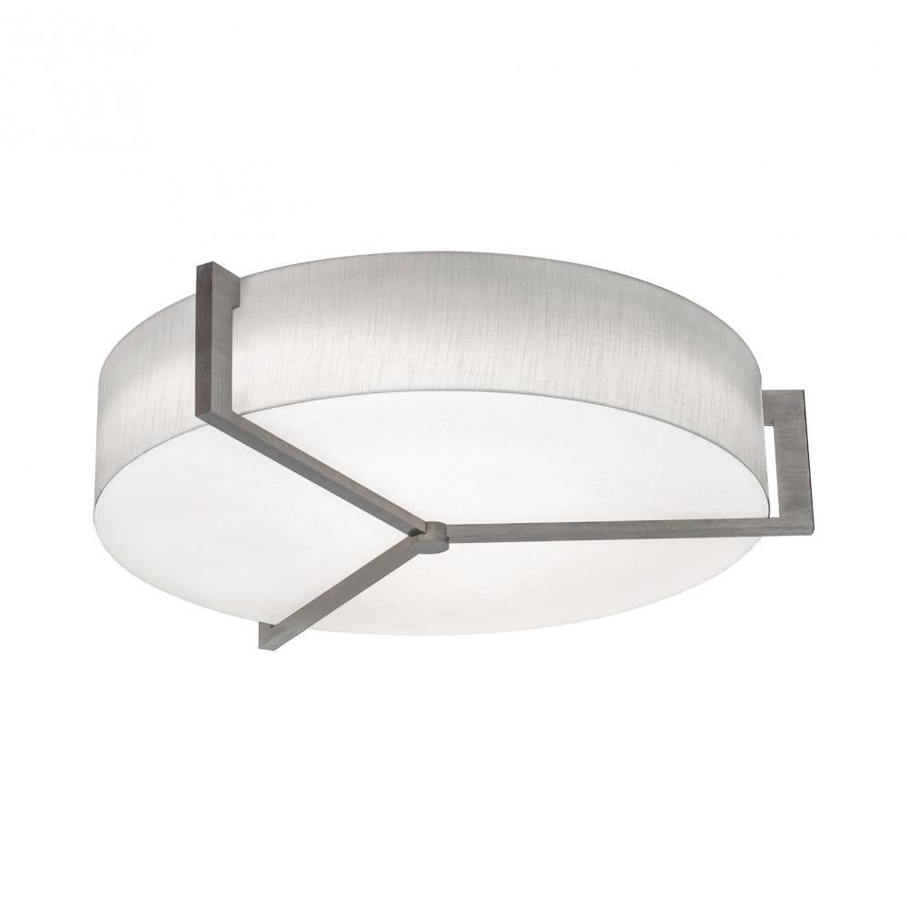 AFX APF2432MBWG-LW Apex 27'' Med Base Flush Mount - WG w/ LW