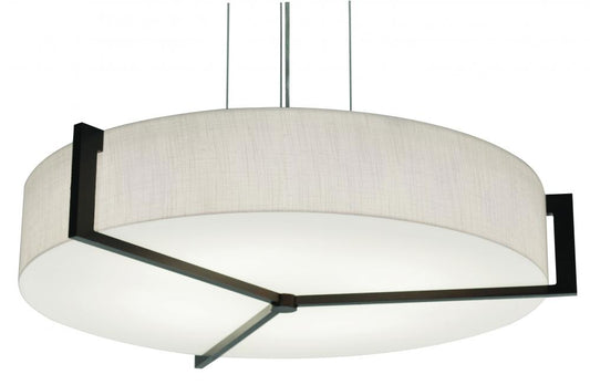AFX APP1524LAJUDES-JT Apex 17'' LED Pendant - Espresso Finish - Jute S