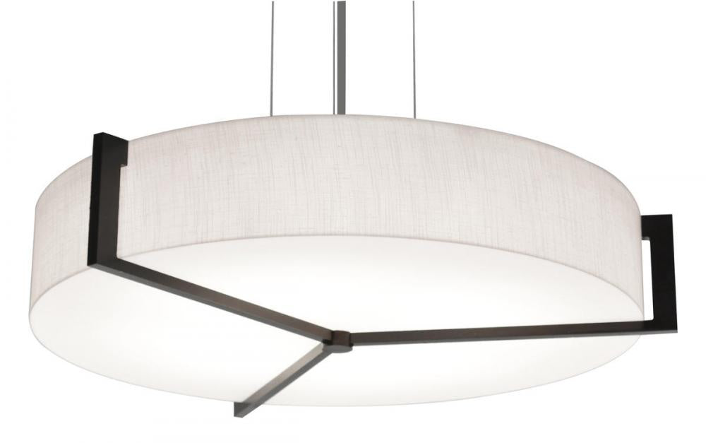 AFX APP1932LAJUDES-LW Apex 21'' LED Pendant - Espresso Finish - Linen