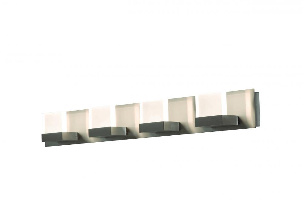AFX ARLV330424L35MVSN Arlo LED 4-Light Vanity - 120-277v - Satin Nicke