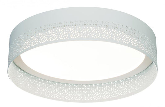 AFX ASHF1214L30D1WH Ash LED Flush Mount - 12'' - White