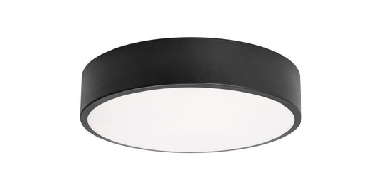 AFX BAYF12LAJUDBK Bailey 12'' LED Flush Mount,120-277V,20W,5 CCT,BK