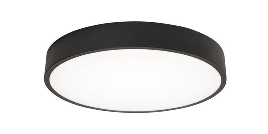 AFX BAYF14LAJUDBK-MS Bailey 14'' LED Flush,120-277V,26W,5 CCT,BK,MS