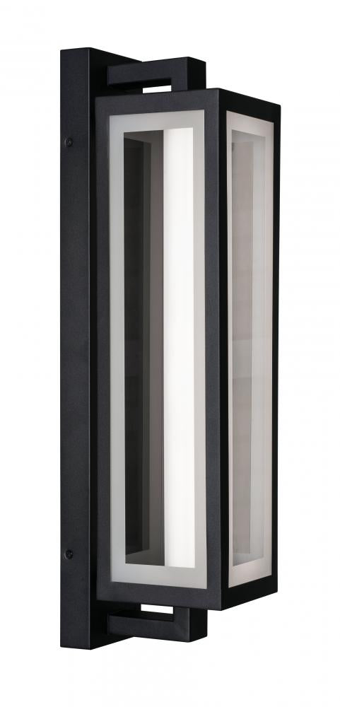 AFX BLKW0724LAJUDBK-BB Blake 24'' Outdoor LED Sconce 26W,BK,Batt.