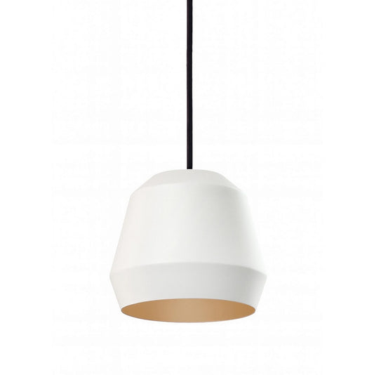 AFX BRXP10MBWHGD Bronx 10'' Medium Base Pendant 0V WHGD