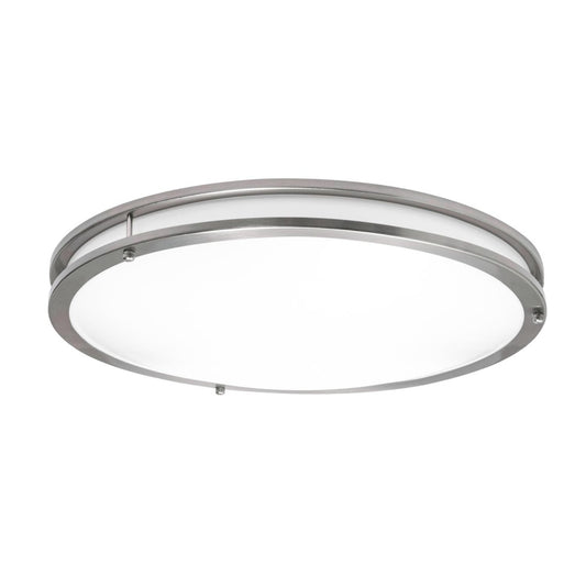 AFX CAF18L5AJUDSN-BB Carlisle 18'' LED Semi-Flush,120-277V,5 CCT,SN,BB