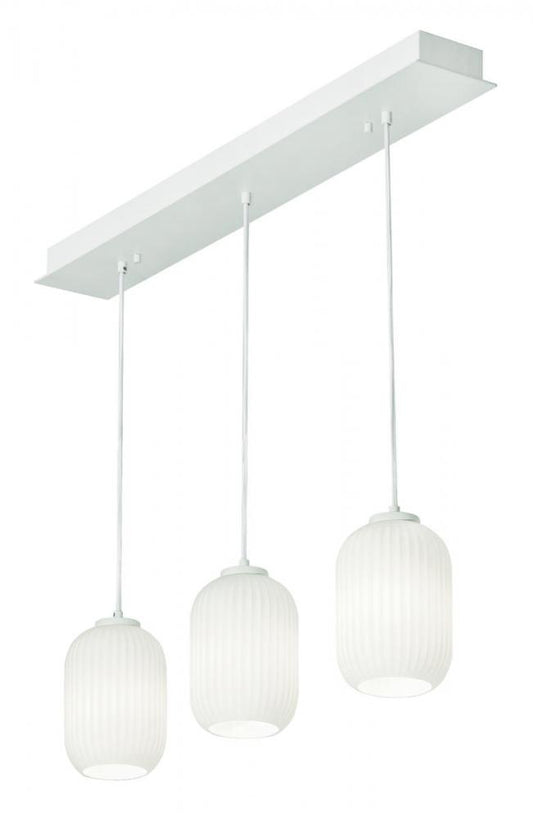 AFX CALP05WHLNR3 Callie 3 Light Linear Pendant,120V,White