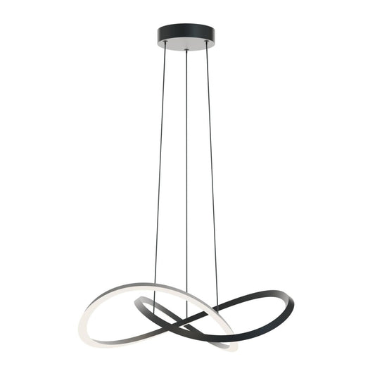 AFX CLSP24LAJUDBK Celeste 24'' LED Pendant,120-277V,31W,5 CCT,BK