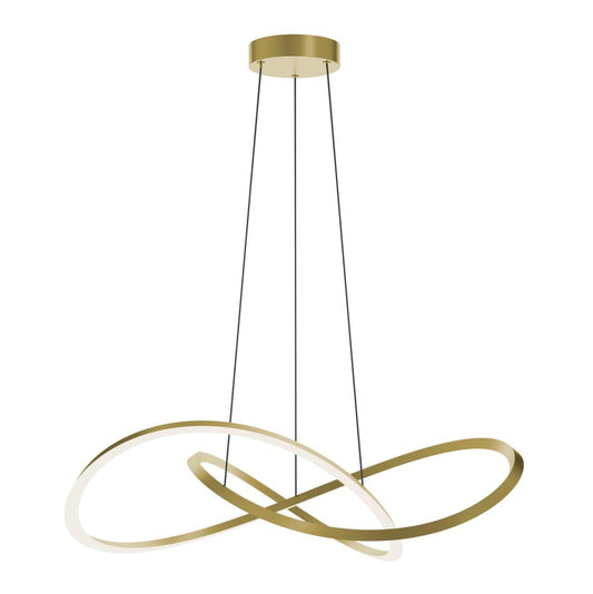 AFX CLSP32LAJUDLB Celeste 32'' LED Pendant,120-277V,40W,5 CCT,LB