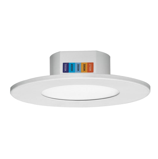 AFX CNEF04LAJD1WH Connie 4'' LED Flush Mount 120V 12W 5CCT WH