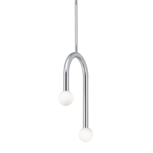 AFX COEP12LAJUDPC Colette 12'' LED Pendant 120-277V 5CCT PC