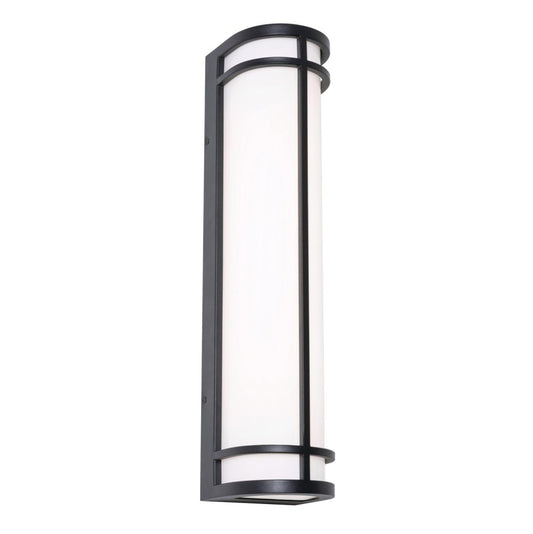 AFX CRNW0624LAJUDBK Crain 24'' LED Outdoor Sconce,120-277V,24W,5 CCT,B