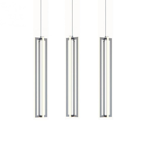 AFX CSSP24L30D1SNLNR3 Cass 36'' 3 Light Small Linear Pendant - SN