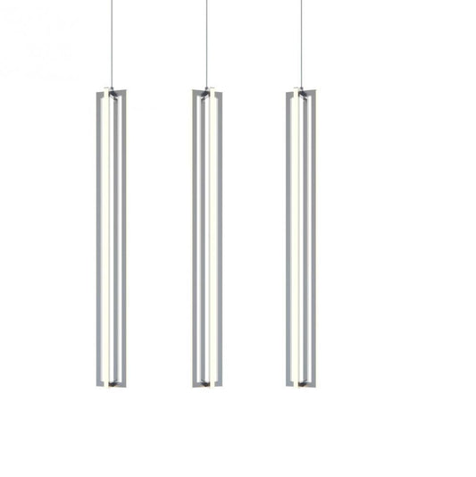 AFX CSSP36L30D1SNLNR3 Cass 36'' 3 Light Medium Linear Pendant - SN