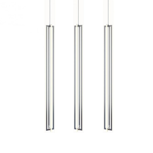 AFX CSSP48L30D1SNLNR3 Cass 36'' 3 Light Large Linear Pendant - SN