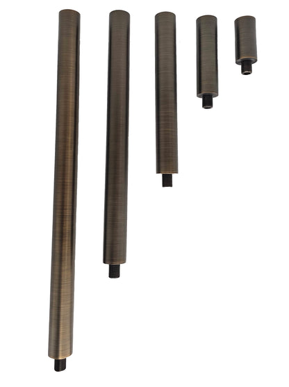 702 Lighting CRAIG Riser (1.65" Diameter) • 3 to 24in • Brass