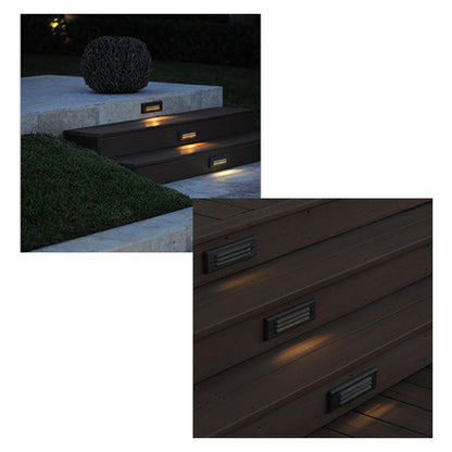 Dauer 489929-3000K • CATALINA Small Louvered Step Light