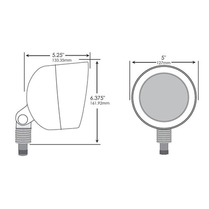 Dauer 490015 • EPIC 12V PAR36 Brass Uplight