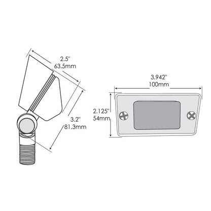 Dauer 490009 •  Metropolitan Wall Washer - Small