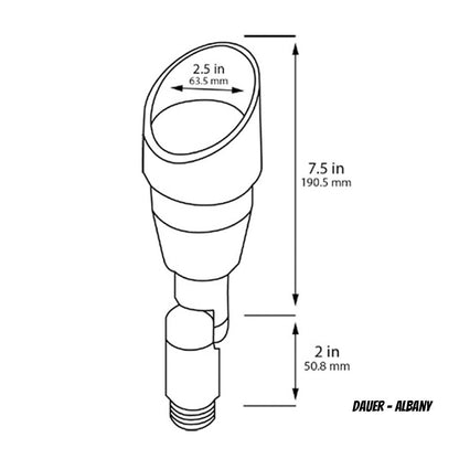Dauer 490107 • ALBANY Floating Socket MR16 Uplight