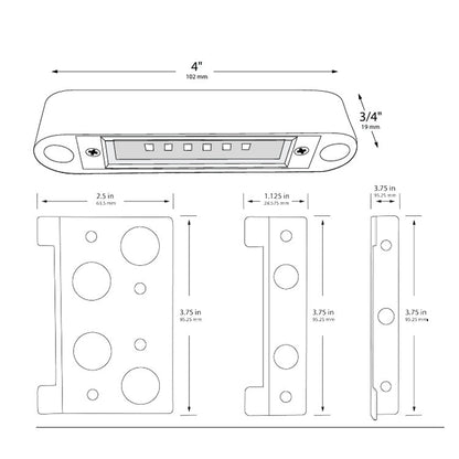 Dauer 490081-27K • TIMBERLINE JR. Integrated Hardscape Light 2700K