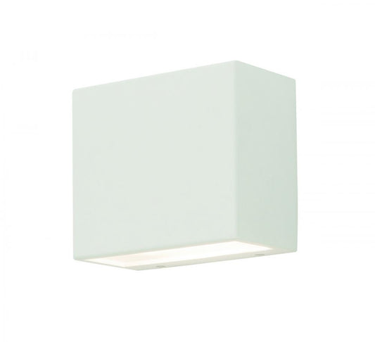 AFX DKTW050410L30D2WH Dakota LED Outdoor Sconce - White