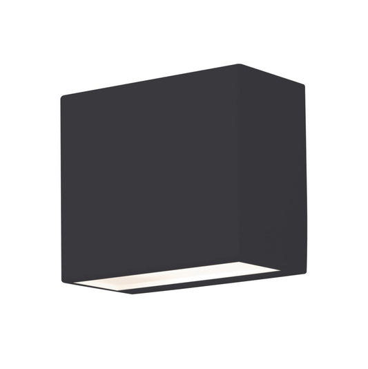 AFX DKTW0504LAJUDBK Dakota 5'' LED Outdoor Sconce,120-277V,12W,5 CCT,B