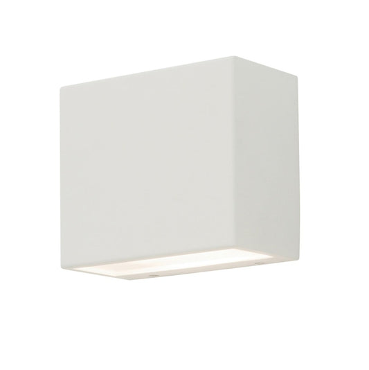 AFX DKTW0504LAJUDWH Dakota 5'' LED Outdoor Sconce,120-277V,12W,5 CCT,W