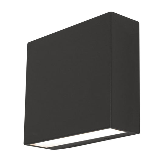 AFX DKTW0807LAJUDBK Dakota 8'' LED Outdoor Sconce,120-277V,24W,5 CCT,B