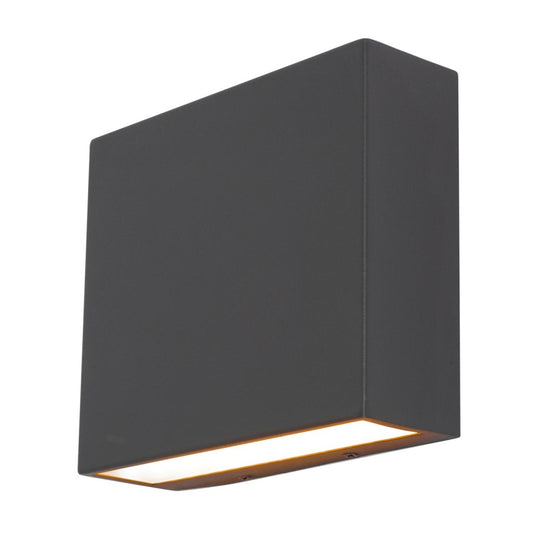 AFX DKTW0807LAJUDBZ Dakota 8'' LED Outdoor Sconce,120-277V,24W,5 CCT,B