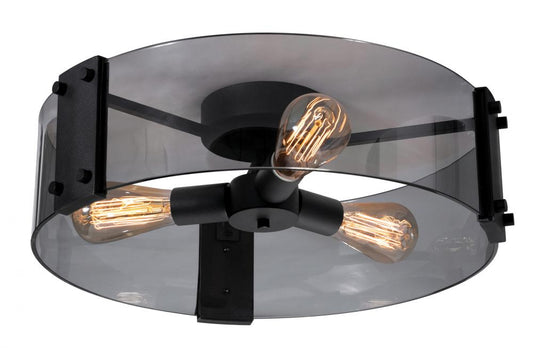 AFX DNAC18MBBK Dana 18'' Semi Flush Med Base 120V BK