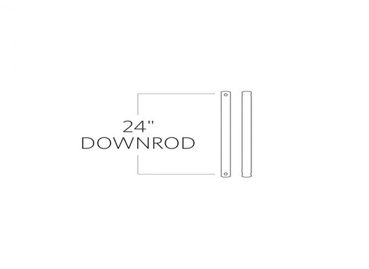 Generation Lighting DR24BZ 24" Downrod in Bronze