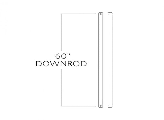 Generation Lighting DR60BZ 60" Downrod in Bronze