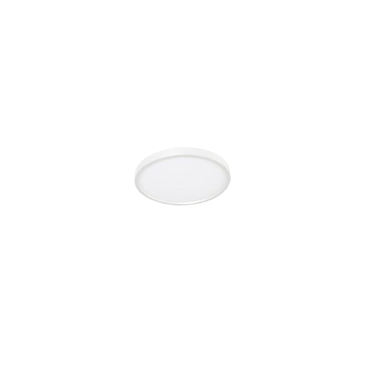 AFX EGRF08LAJD5WH Edge Round 08'' LED Flush Mount,120V,15W,5 CCT,WH