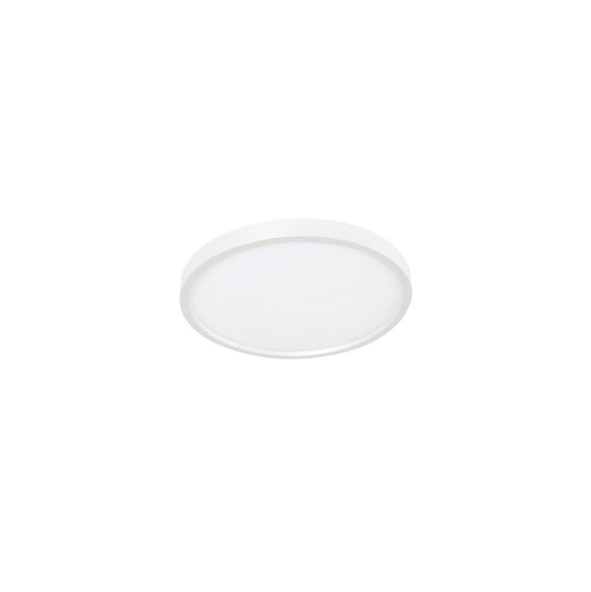 AFX EGRF12LAJD5WH Edge Round 12'' LED Flush Mount,120V,22W,5 CCT,WH