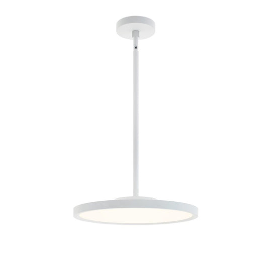 AFX EGRP16LAJUDWH Edge Round 16'' LED Pendant 120-277V 25W 5CCT WH