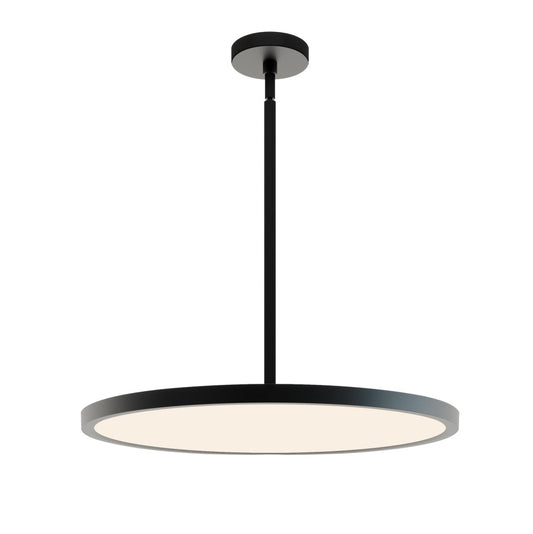AFX EGRP24LAJUDBK Edge Round 24'' LED Pendant 120-277V 40W 5CCT BK