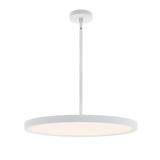AFX EGRP24LAJUDWH Edge Round 24'' LED Pendant 120-277V 40W 5CCT WH