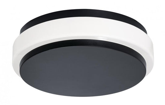 AFX EISF10LAJUDBK Eris 10'' LED Flush Mount,120-277V,20W,5 CCT,BK