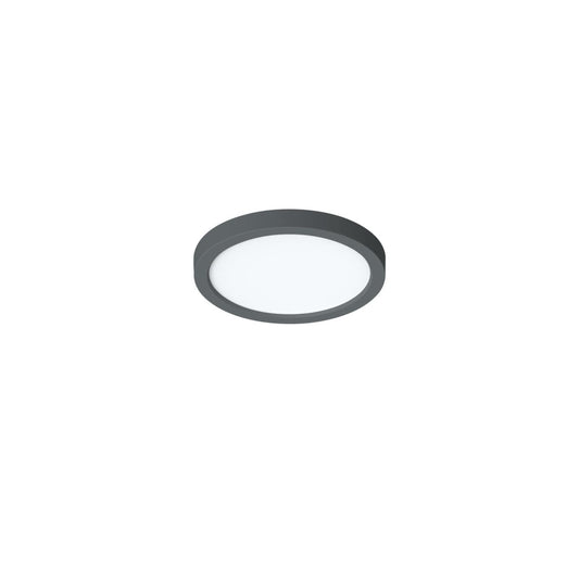 AFX EONF07LAJD1BK Eon 7'' LED Flush Mount 120V 12W 5CCT BK