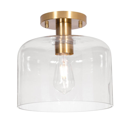 AFX ESAC10MBLB Elsa 10'' Med Base Semi-Flush LB
