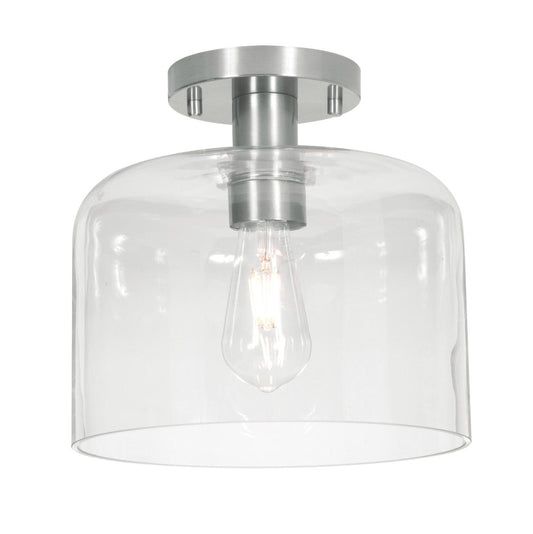 AFX ESAC10MBSN Elsa 10'' Med Base Semi-Flush SN