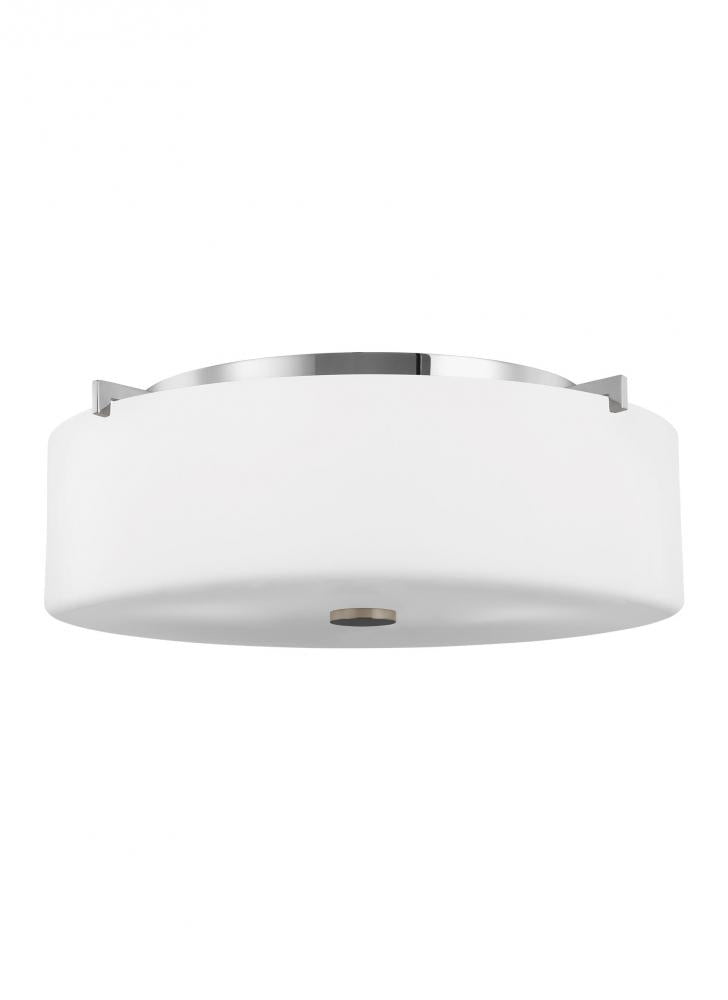 Generation Lighting FM312CH Large Three Light Flush Mount