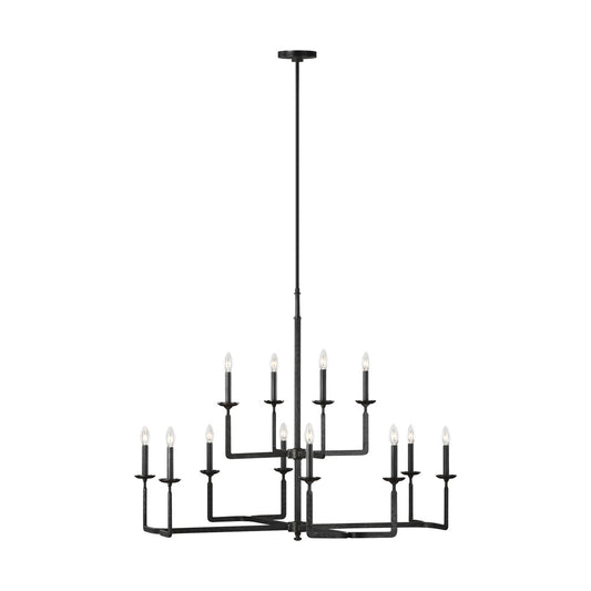 Generation Lighting F3290/12AI Large Chandelier