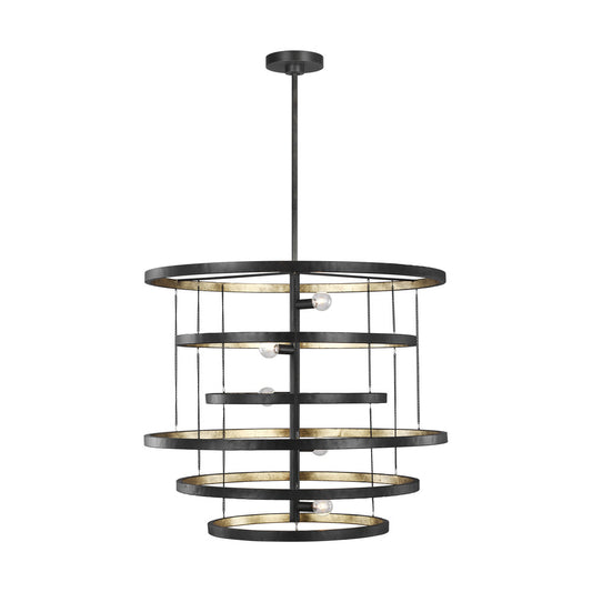Generation Lighting F3340/5AI/ADB Medium Chandelier
