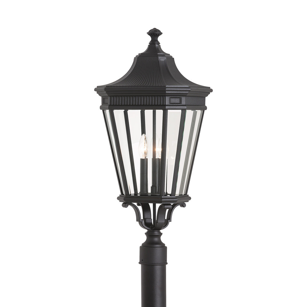 Generation Lighting OL5408BK Large Post Lantern