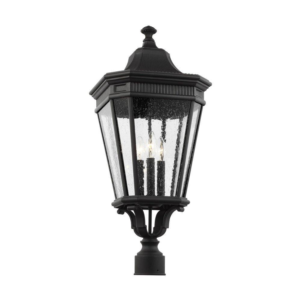 Generation Lighting OL5428BK Large Post Lantern