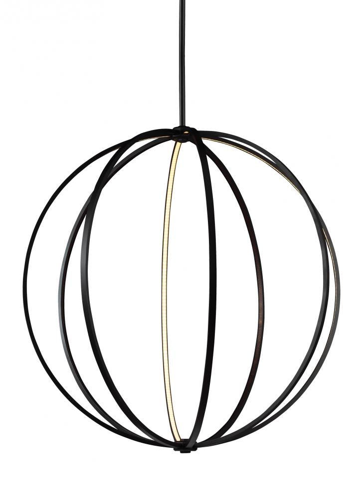 Generation Lighting P1412ORB Khloe Extra Large LED Globe Pendant