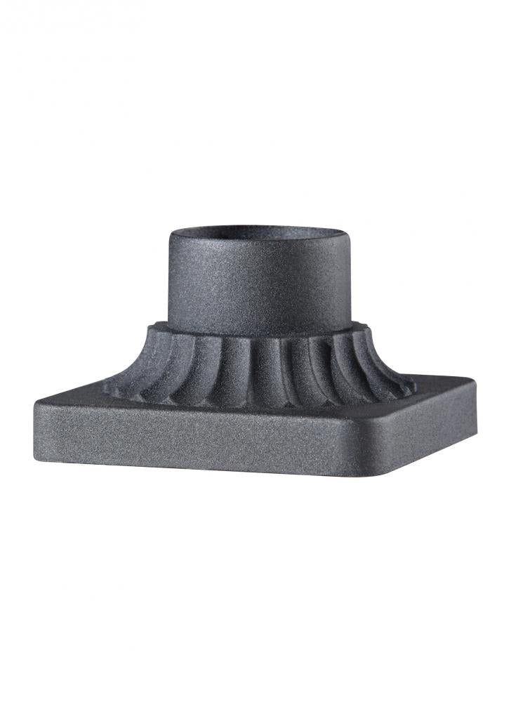 Generation Lighting PIER MT-BK Pier Mount Base